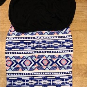 cute tribal print skirt